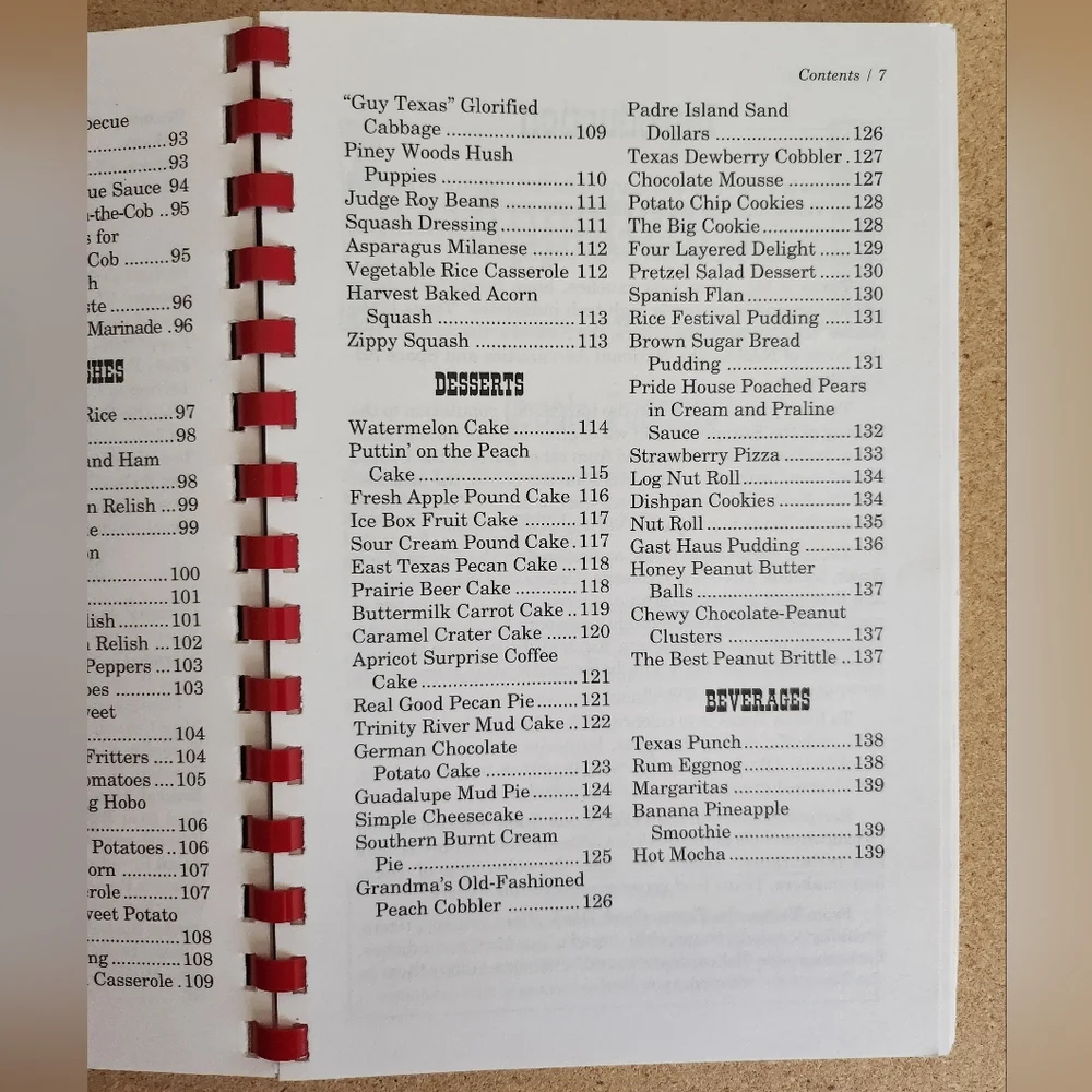 TEXAS Cookbook VTG 1996